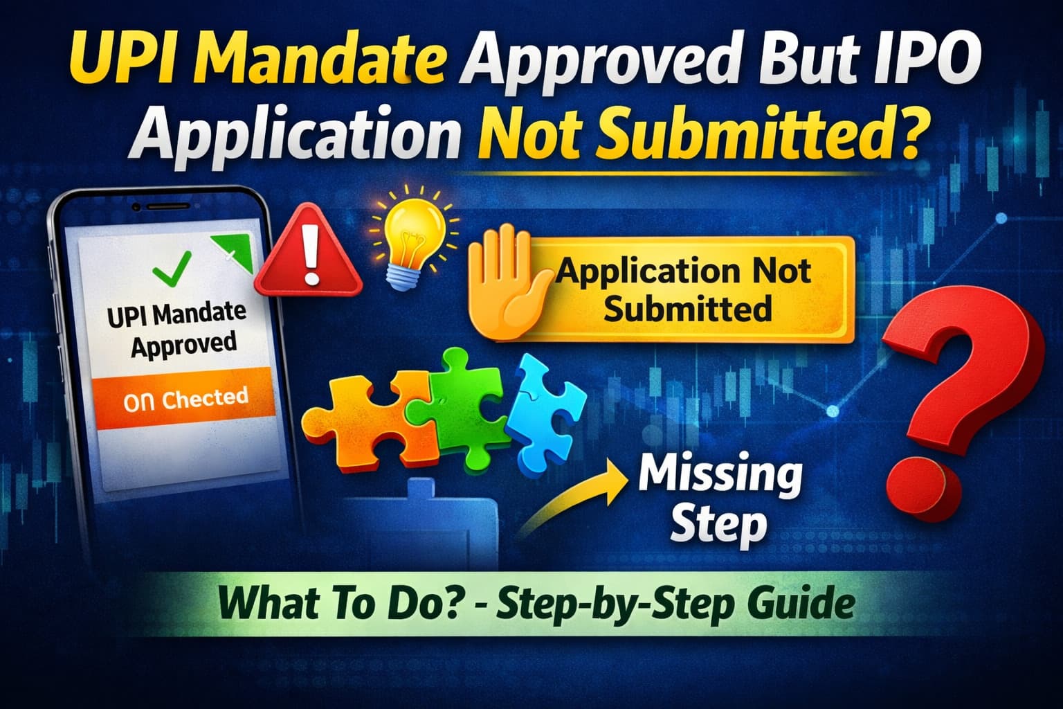 UPI Mandate Approved But IPO Application Not Submitted – Complete Solution Guide