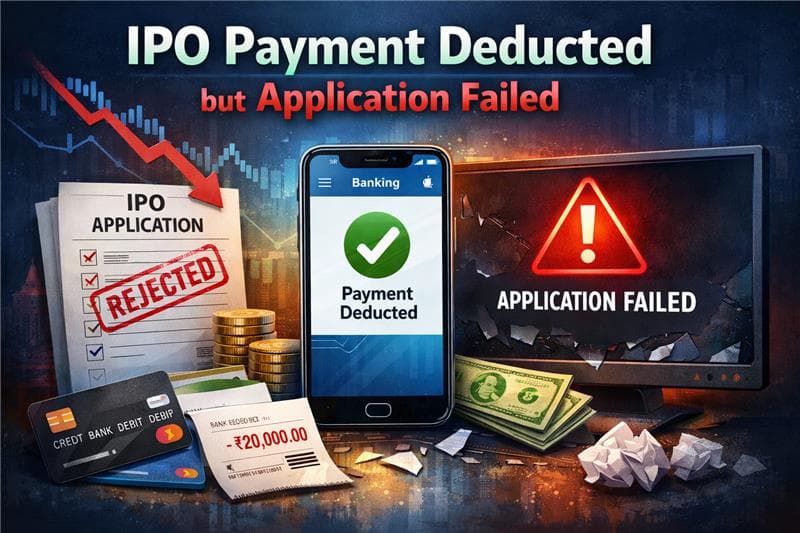 IPO Payment Deducted but Application Failed – Full Solution