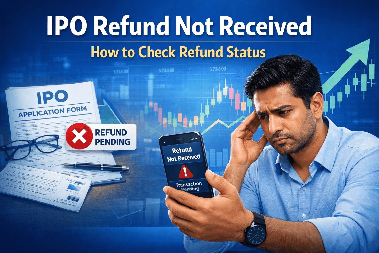 IPO Refund Not Received in Bank Account – How to Check Status